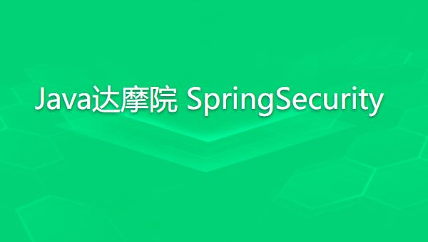知识星球 Java达摩院 SpringSecurity（已完结）